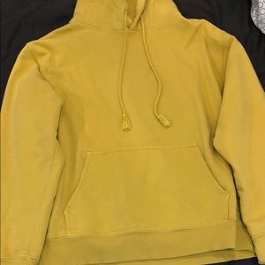Brandy Melville Christy Mustard Hoodie